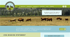 Desktop Screenshot of idahocsa.org
