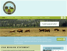 Tablet Screenshot of idahocsa.org